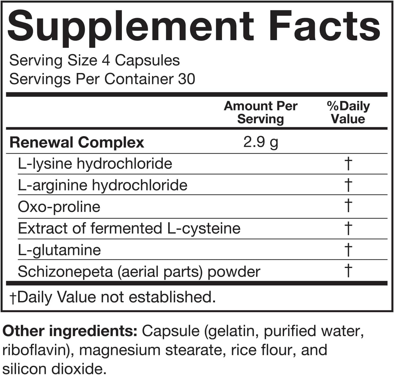 SeroVital Renewal Complex 30-Day Supply